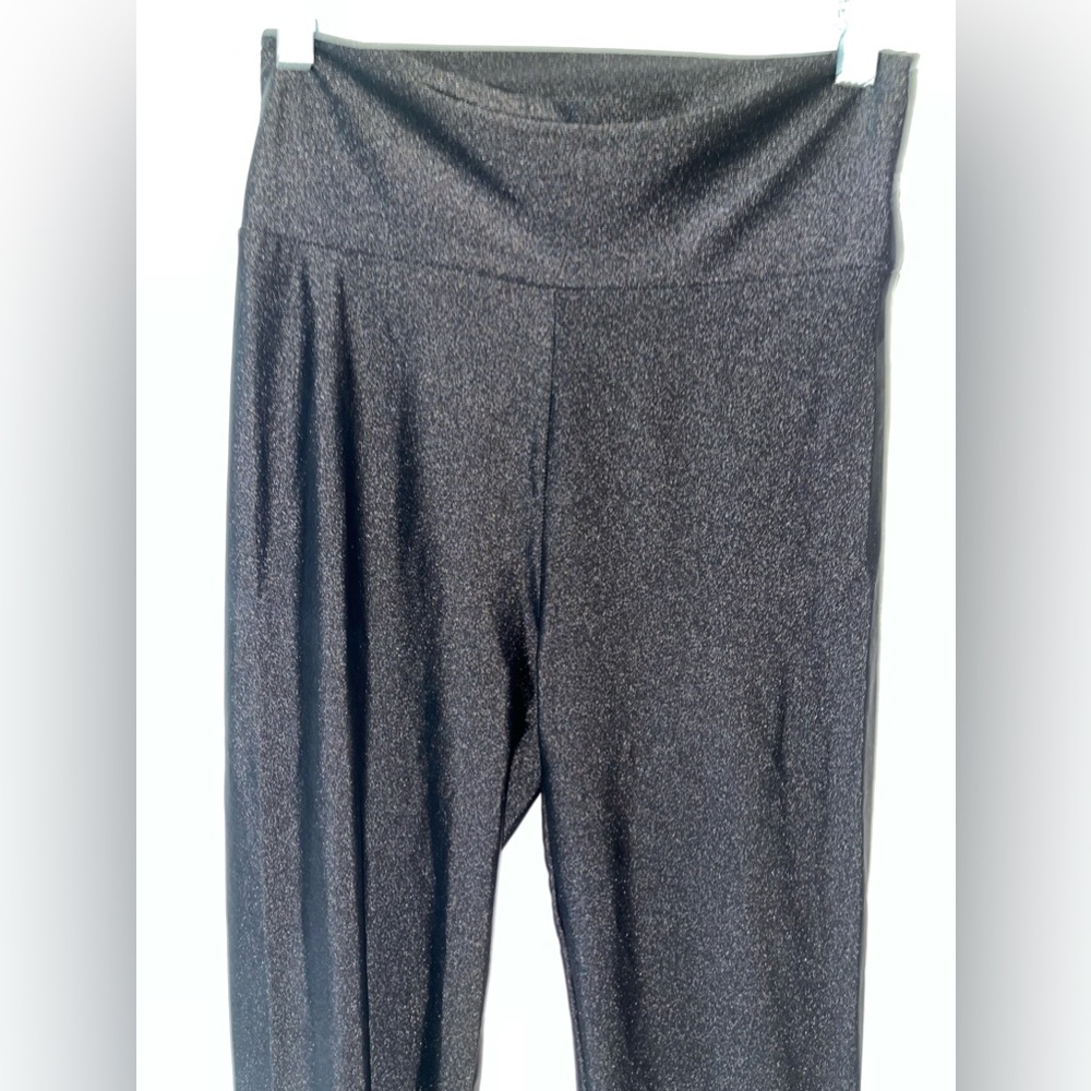 Black sparkly leggings